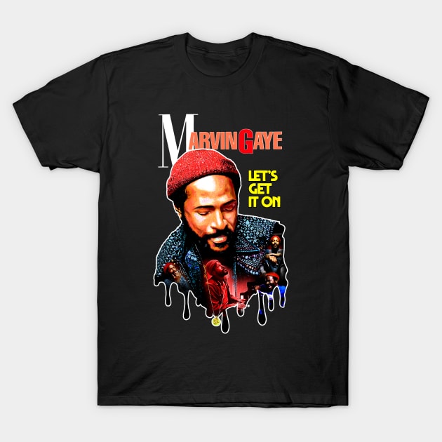 Marvin gaye new arrivals t shirt